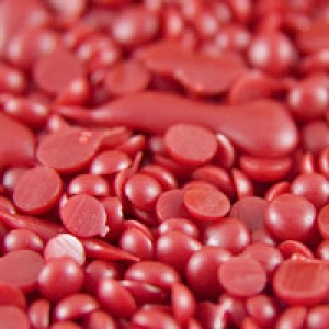 Bottle Wax Beads - Holiday Red - 1 LB