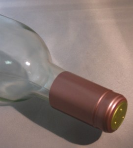 Dusty Rose PVC Shrink Capsule 30/Bag