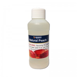 BB Natural Peach Flavoring Extract 4oz