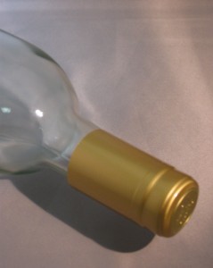 Gold PVC Shrink Capsules 30/Bag