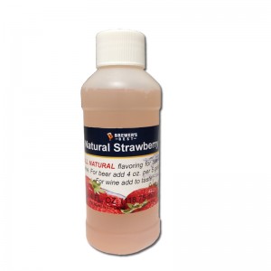 BB Natural Strawberry Flavoring Extract 4oz