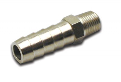 Hose Stem 1/4″ Barb X 1/4″ MFL, product image from Quirkyhomebrew