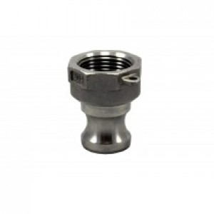 1/2" Type A Adapter 304 S/S w/ 3/4" Thread