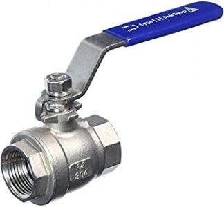 1/2" S/S Ball Valve 2 Piece Full Port Large Handle