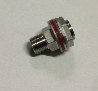 1/2" Weldless Bulkhead w/ 1.5" Nipple