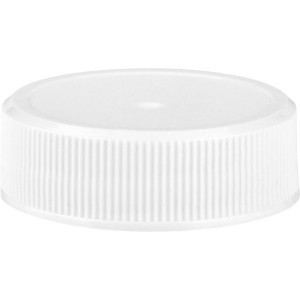 33mm White Lids for Boston Round bottles