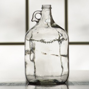 1 Gallon Clear Glass Jug (Carboy), product image from Quirkyhomebrew