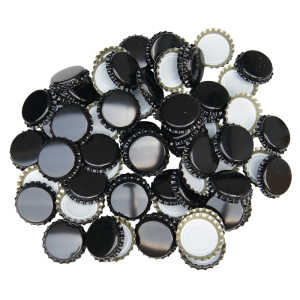 Crown Caps - Black (144)