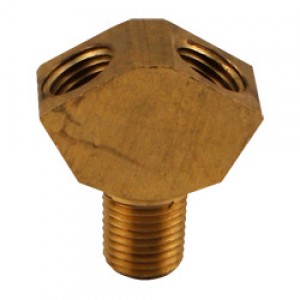 Brass Air Wye, product image from Quirkyhomebrew