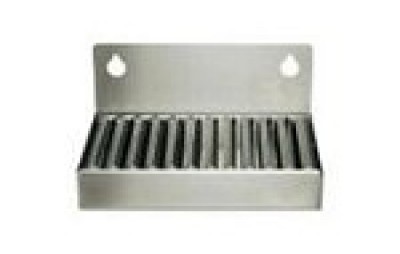 Wall Mount Drip Tray 6″ x 4.5″ Stainless Steel (2″Bs X 4-1/2″W X 6″L), product image from Quirkyhomebrew