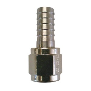 1/4″ Nut x 5/16″ Barb Flare Fitting, product image from Quirkyhomebrew