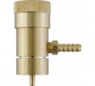 Oxygen Regulator- For disposable tanks w/barb