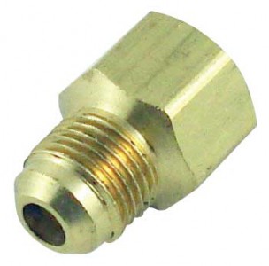 Brass Coupling, 3/8″MPT X 3/8″ FPT, product image from Quirkyhomebrew