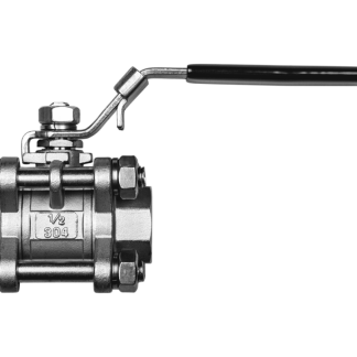 Spike Brewing Stainless Steel Ball Valve - 3 Piece