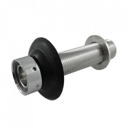 Shank 4 1/8" Threaded End With 1/4" Stainless Steel Bore