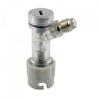 Pin Lock Gas Disconnect w/Check Valve