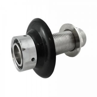 Shank 3 1/8" Threaded End With 1/4" Stainless Steel Bore