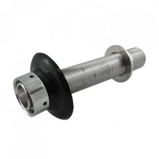 Shank 5 1/8" Threaded End With 1/4" Stainless Steel Bore