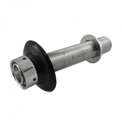 Shank 5 1/8" Threaded End With 1/4" Stainless Steel Bore