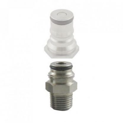Gas Ball Adapter 3/8" MPT for AEB/Firestone Kegs