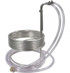 25' Stainless Steel Wort Chiller
