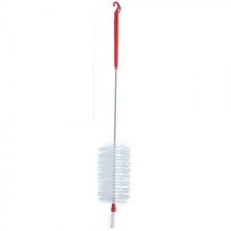 Italian Wine Bottle Brush w/ Red Handle and Tip