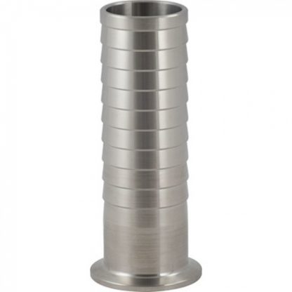 1.5" TC (Tri Clamp) x 1" Barb, 1.5" Long