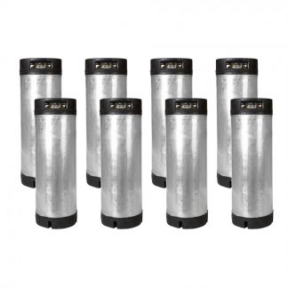 5 Gallon Ball Lock Keg, Used, Rinsed & Pressure Tested - Dual Rubber Handle