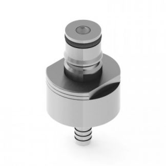 Carbonation Cap/Line Cleaning Cap - Stainless Steel