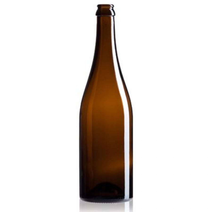 750 ml Amber Belgian Champagne Style Cork or Crown 12/case, product image from Quirkyhomebrew