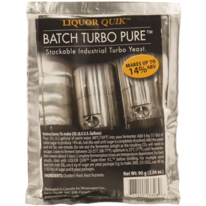 Liquor Quik Batch Turbo Pure Yeast - 90 g Pack