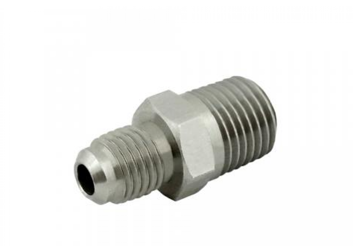 Hose Stem 1/4mfl X 1/4mpt
