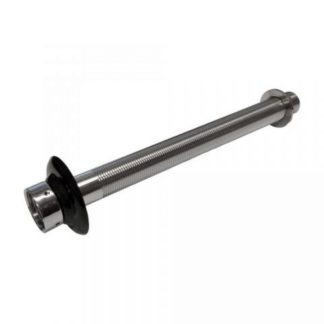 Shank 10 1/8" Threaded End With 1/4" Bore S/S