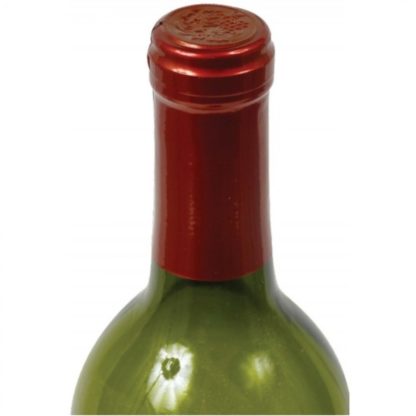 Gloss Red PVC Shrink Capsules 100/Bag