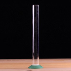 12" Plastic Hydrometer Test Jar,  w/screw base