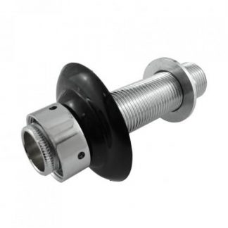 Shank 4 1/8" Threaded End With 1/4" Brass Bore
