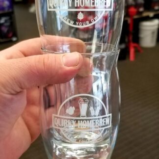 Quirky Rastal Reverent Pilsner Glass 16oz