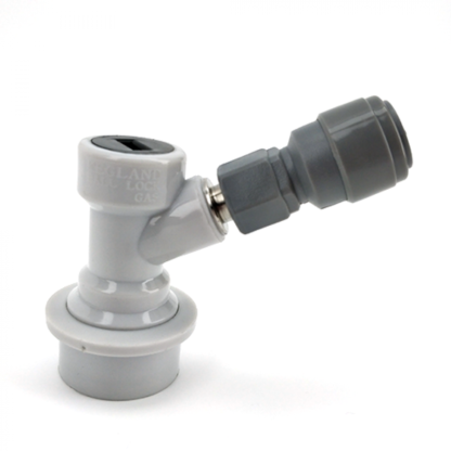 Duotight Push In Fitting 9.5 mm (3/8") x 1/4" Flare - Image 2