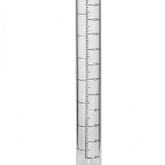 12" Hydrometer Test Jar Plastic One Piece