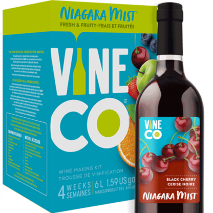 VineCo Niagara Mist™ Wine Making Kit - Black Cherry