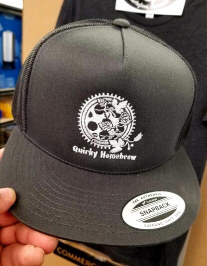 Quirky Hop Gear Charcoal Trucker Hat