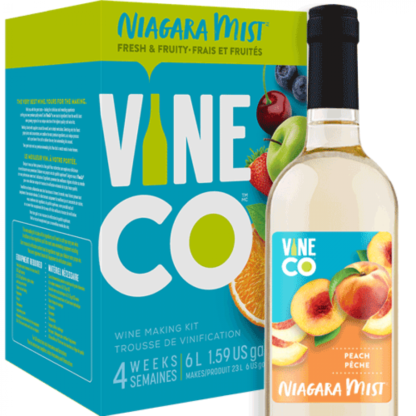 VineCo Niagara Mist™ Wine Making Kit - Peach