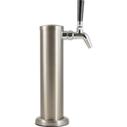 KOMOS® 1-Tap Stainless Draft Tower With S/S Intertap Faucets (w/ Duotight Fittings)