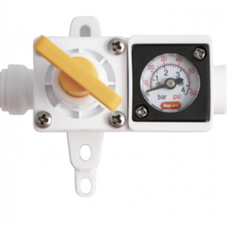 Duotight In-Line Regulator with Gauge