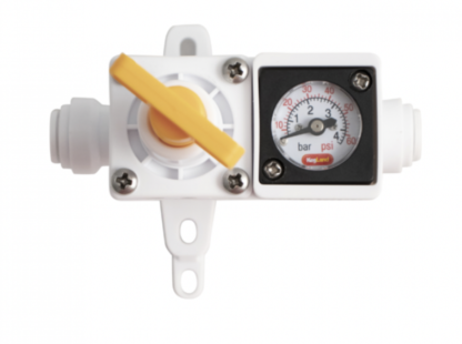 Duotight In-Line Regulator with Gauge