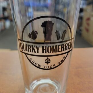 Quirky Pint Glass 16oz (Shaker)