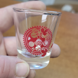 Quirky Shot Glass 2oz