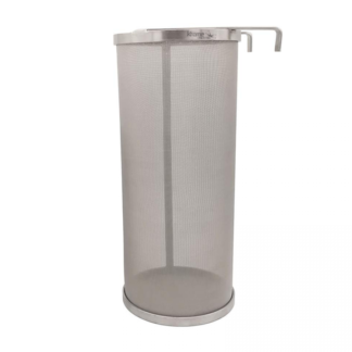 6" x 14" S/S Hop Filter 400 micron mesh