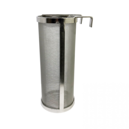 4" x 10" S/S Hop Filter 400 Micron Mesh