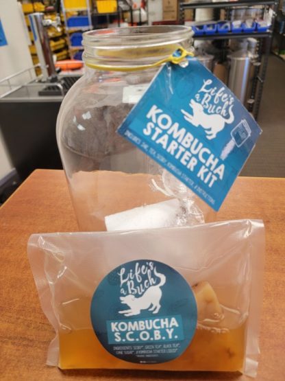 Life's a Buch Kombucha Starter Kit with Scoby - 1 Gallon - Image 4